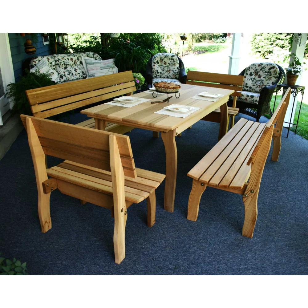 Creekvine Designs Cedar Chickadee Dining Set 3 Creekvine Designs Cedar Chickadee Dining Set