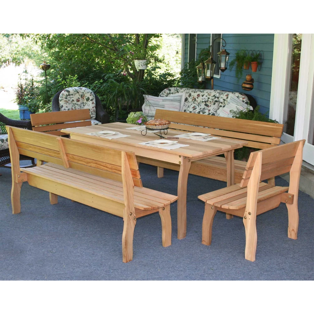 Creekvine Designs Cedar Chickadee Dining Set 5 Creekvine Designs Cedar Chickadee Dining Set - Image 3
