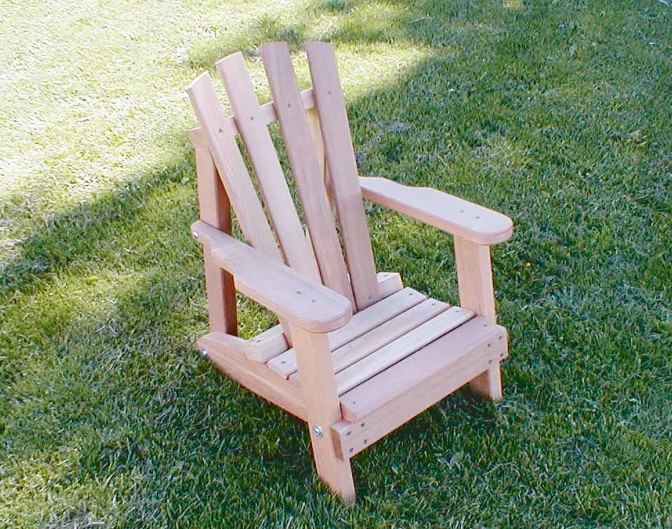 Creekvine Designs Cedar Child Size Wide Slat Adirondack Chair 3 Creekvine Designs Cedar Child Size Wide Slat Adirondack Chair