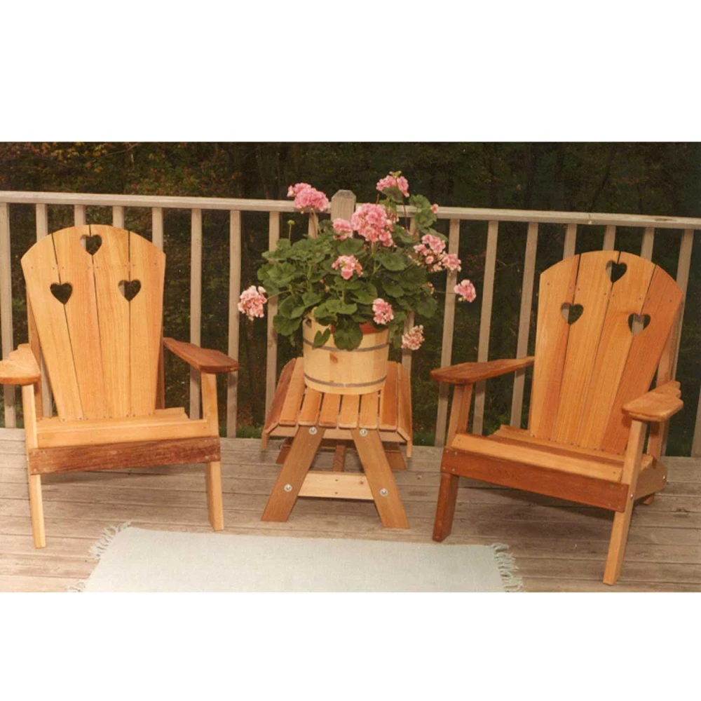 Creekvine Designs Cedar Country Hearts Adirondack Chair Collection 3 Creekvine Designs Cedar Country Hearts Adirondack Chair Collection