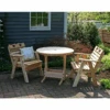 Creekvine Designs Cedar Country Hearts Bistro Set 2 Creekvine Designs Cedar Country Hearts Bistro Set -Outdoor Kitchen Shop CreekvineDesignsCedarCountryHeartsBistroSet