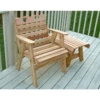 Creekvine Designs Cedar Country Hearts Patio Chair