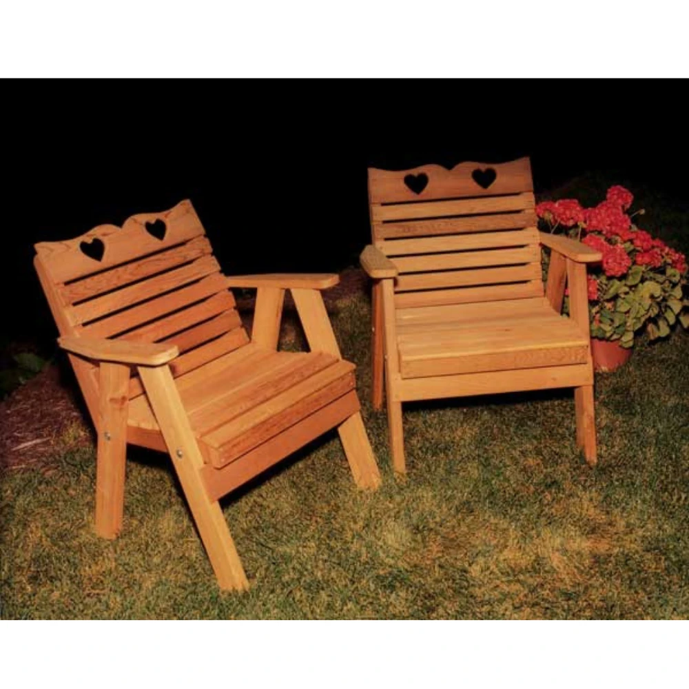 Creekvine Designs Cedar Country Hearts Patio Chair 5 Creekvine Designs Cedar Country Hearts Patio Chair - Image 3