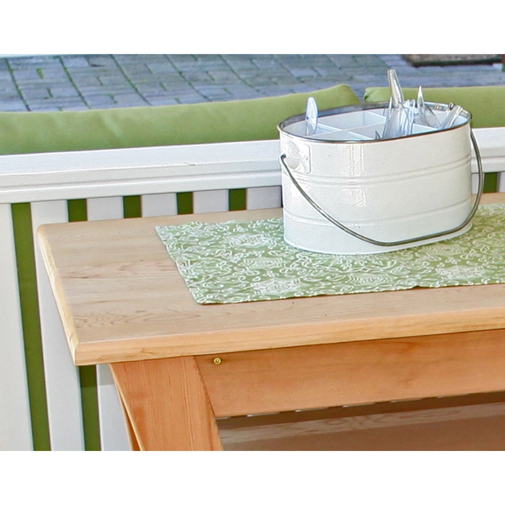 Creekvine Designs Cedar Entertaining Buffet Table 5 Creekvine Designs Cedar Entertaining Buffet Table - Image 3