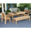 Creekvine Designs Cedar Gathering Dining Set 1 Creekvine Designs Cedar Gathering Dining Set -Outdoor Kitchen Shop CreekvineDesignsCedarGatheringDiningSet