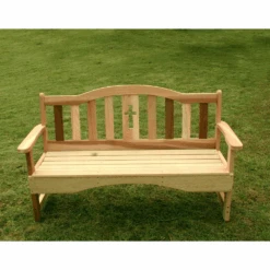 Creekvine Designs Cedar Holy Cross Garden Bench 6 Creekvine Designs Cedar Holy Cross Garden Bench -Outdoor Kitchen Shop CreekvineDesignsCedarHolyCrossGardenBench 1