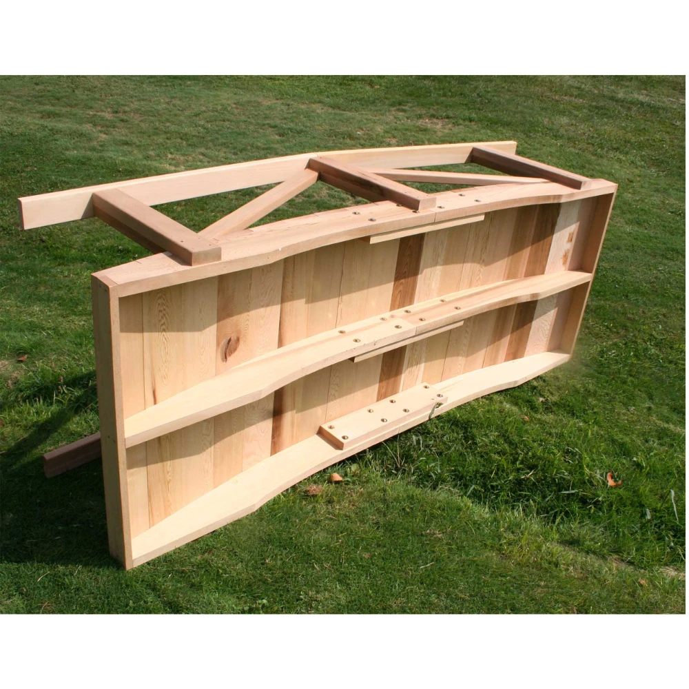 Creekvine Designs Cedar Pearl River Garden Bridge 5 Creekvine Designs Cedar Pearl River Garden Bridge - Image 3