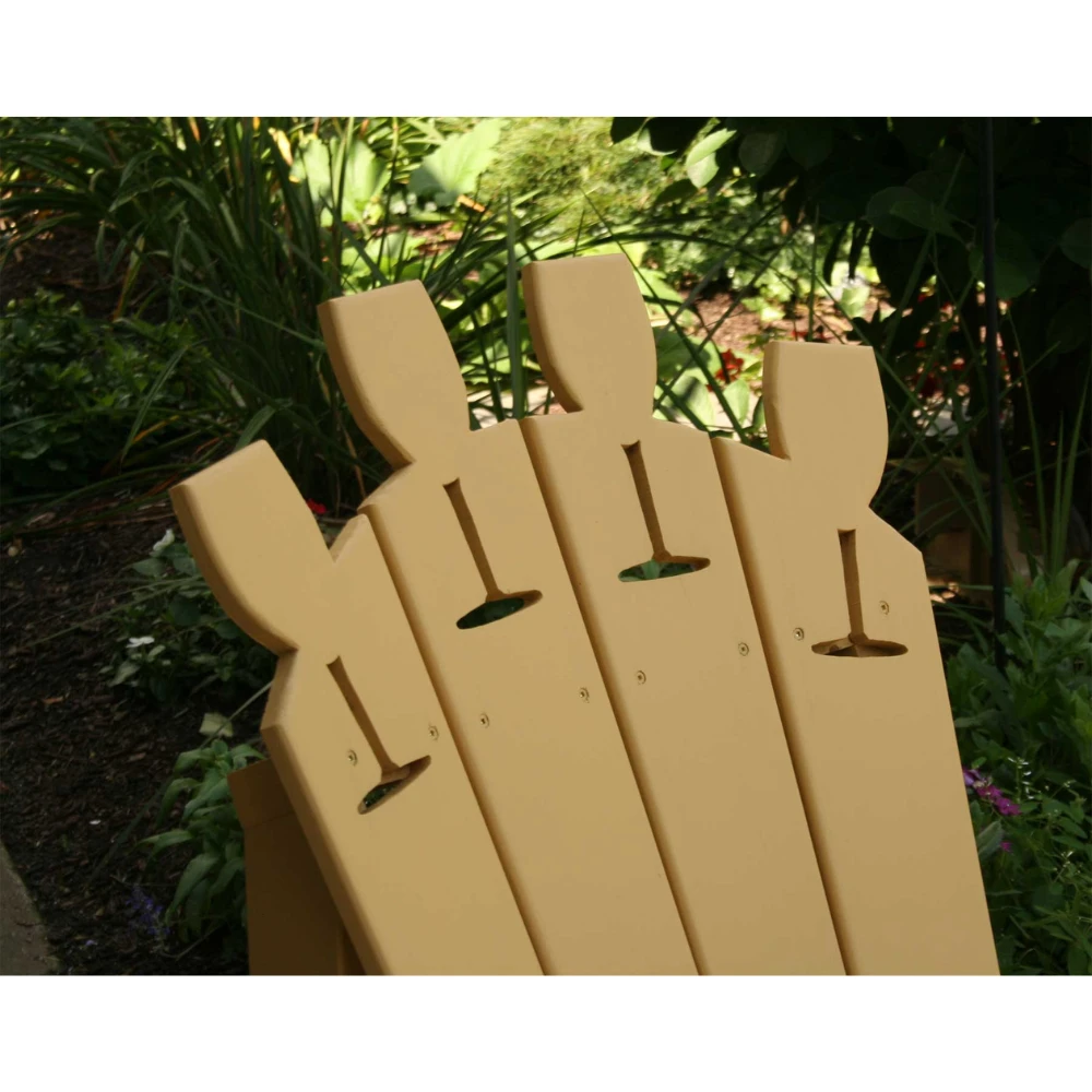 Creekvine Designs Cedar Wine Glass Adirondack Chair 4 Creekvine Designs Cedar Wine Glass Adirondack Chair - Image 2