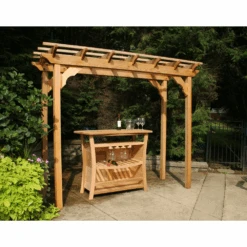 Creekvine Designs Red Cedar Courtyard Pergola 10 Creekvine Designs Red Cedar Courtyard Pergola -Outdoor Kitchen Shop CreekvineDesignsRedCedarCourtyardPergola 4