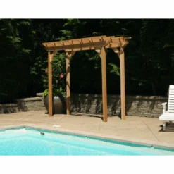 Creekvine Designs Red Cedar Courtyard Pergola 11 Creekvine Designs Red Cedar Courtyard Pergola -Outdoor Kitchen Shop CreekvineDesignsRedCedarCourtyardPergola 5