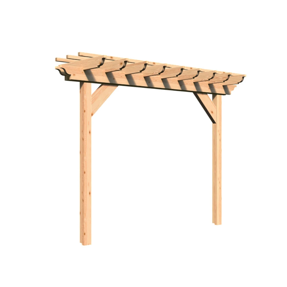 Creekvine Designs Red Cedar Monterrey Pergola 4 Creekvine Designs Red Cedar Monterrey Pergola - Image 2