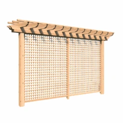 Creekvine Designs Red Cedar Monterrey Pergola With Lattice 9 Creekvine Designs Red Cedar Monterrey Pergola With Lattice -Outdoor Kitchen Shop CreekvineDesignsRedCedarMonterreyPergolawithLattice 4