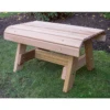 Creekvine Designs Red Cedar Twin Ponds End Table 2 Creekvine Designs Red Cedar Twin Ponds End Table -Outdoor Kitchen Shop CreekvineDesignsRedCedarTwinPondsEndTable