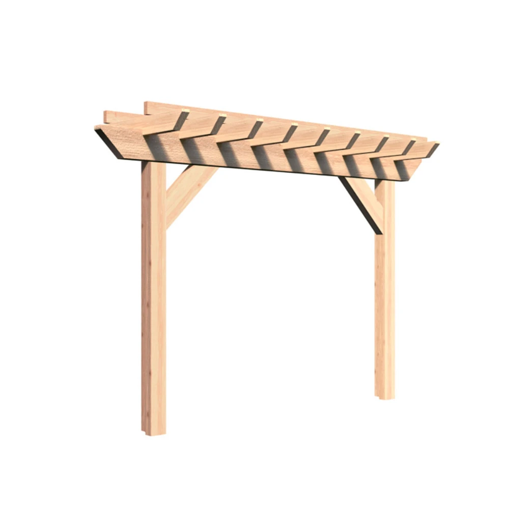 Creekvine Designs Rough Cut Cedar Monterrey Pergola 3 Creekvine Designs Rough Cut Cedar Monterrey Pergola