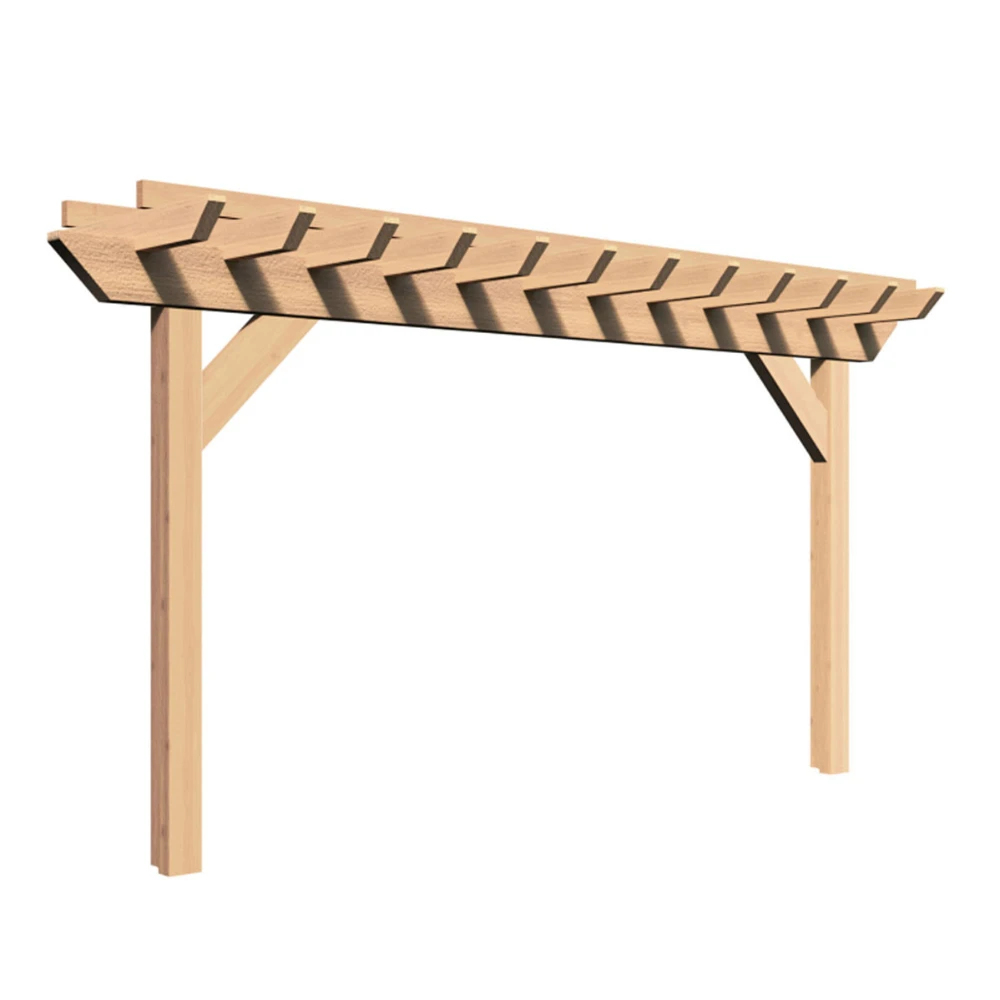 Creekvine Designs Rough Cut Cedar Monterrey Pergola 5 Creekvine Designs Rough Cut Cedar Monterrey Pergola - Image 3