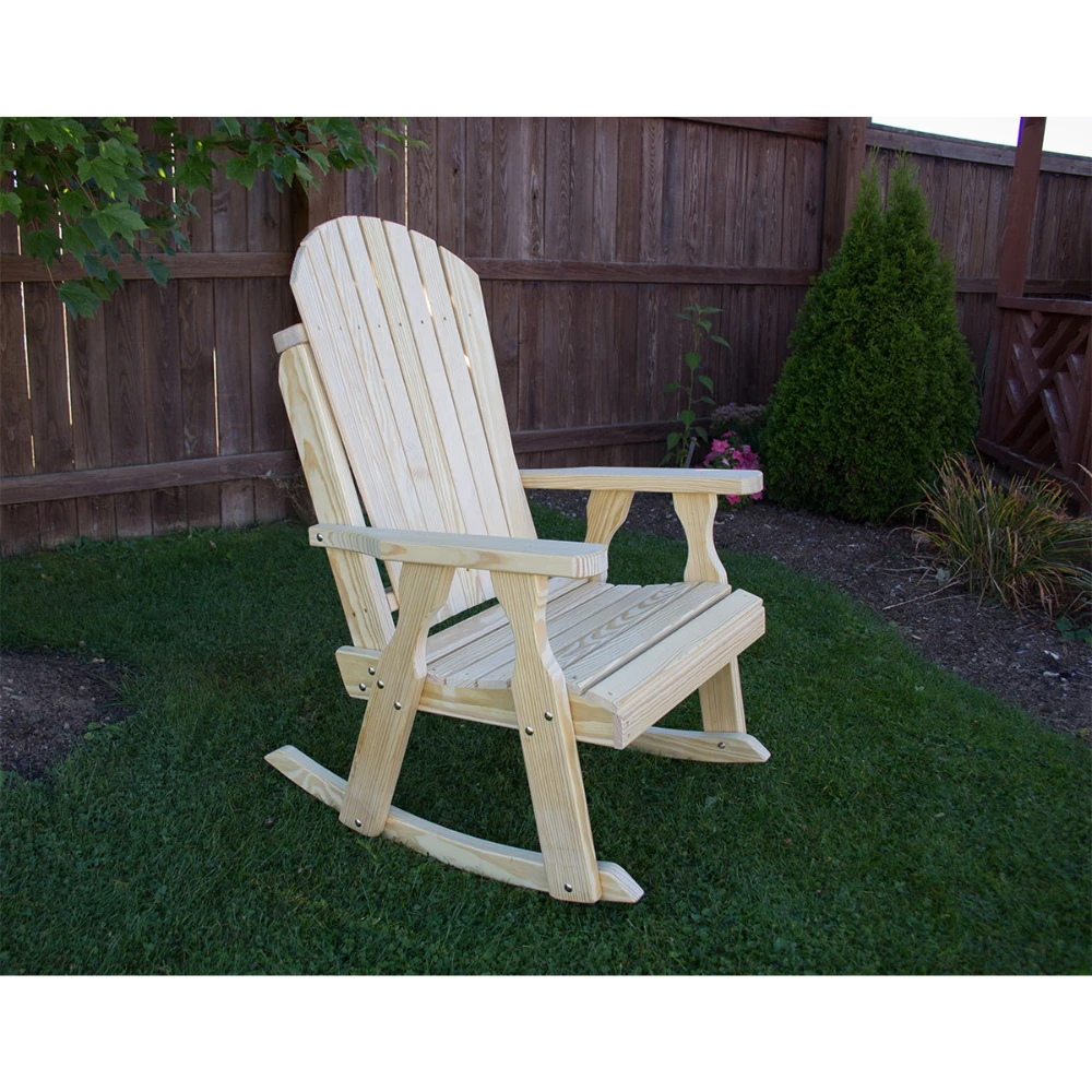 Creekvine Designs Treated Pine Curveback Rocking Chair 5 Creekvine Designs Treated Pine Curveback Rocking Chair - Image 3