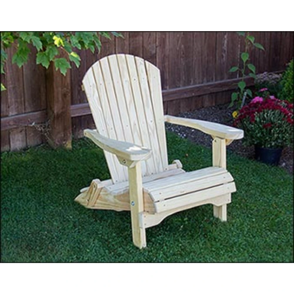 Creekvine Designs Treated Pine Folding Adirondack Chair 3 Creekvine Designs Treated Pine Folding Adirondack Chair