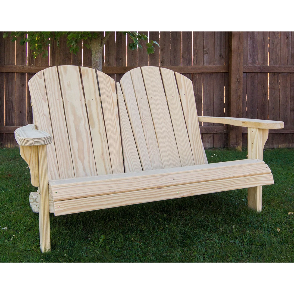 Creekvine Designs Treated Pine Low Curveback Garden Bench 3 Creekvine Designs Treated Pine Low Curveback Garden Bench