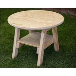 Creekvine Designs Treated Pine Round Table