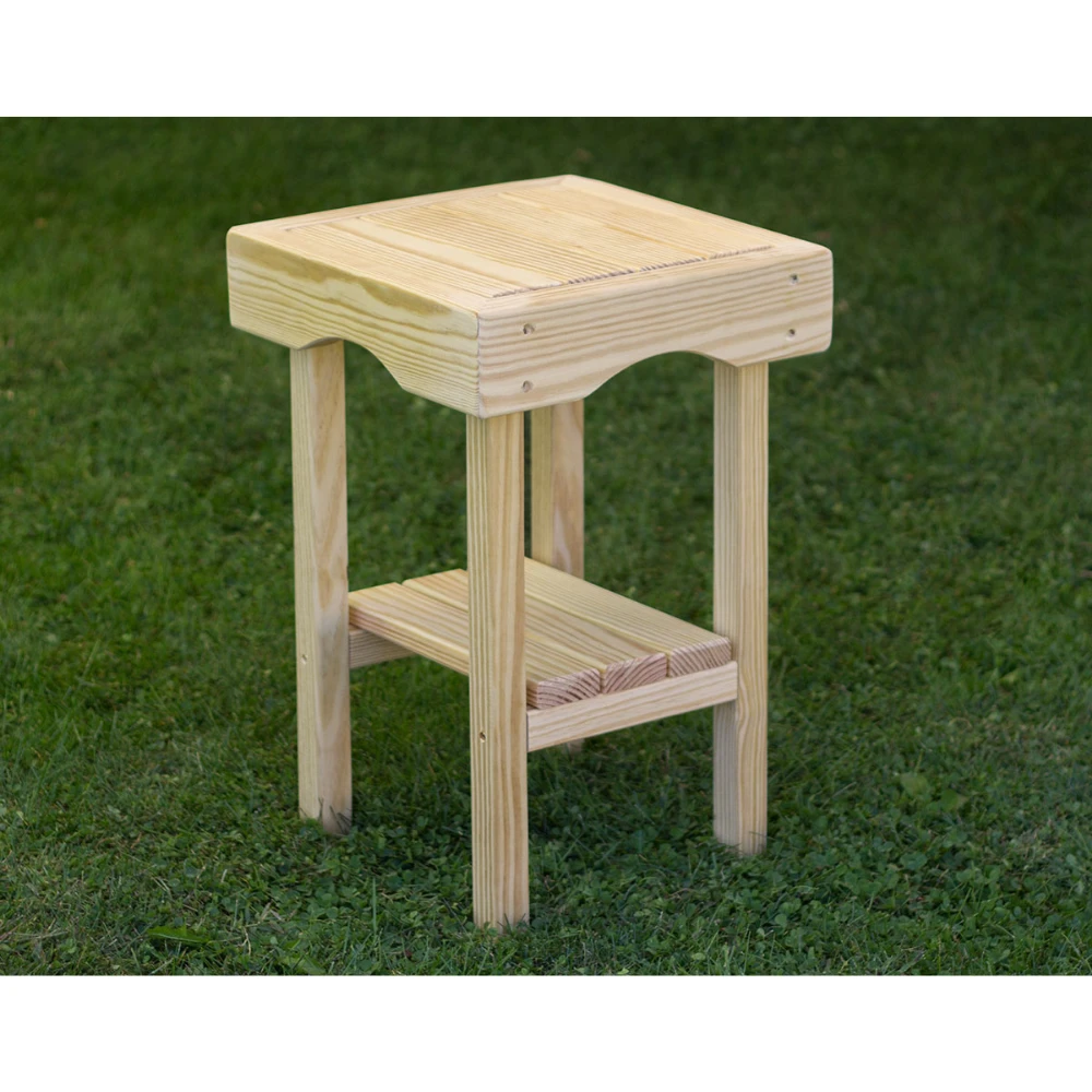 Creekvine Designs Treated Pine Square End Table 3 Creekvine Designs Treated Pine Square End Table