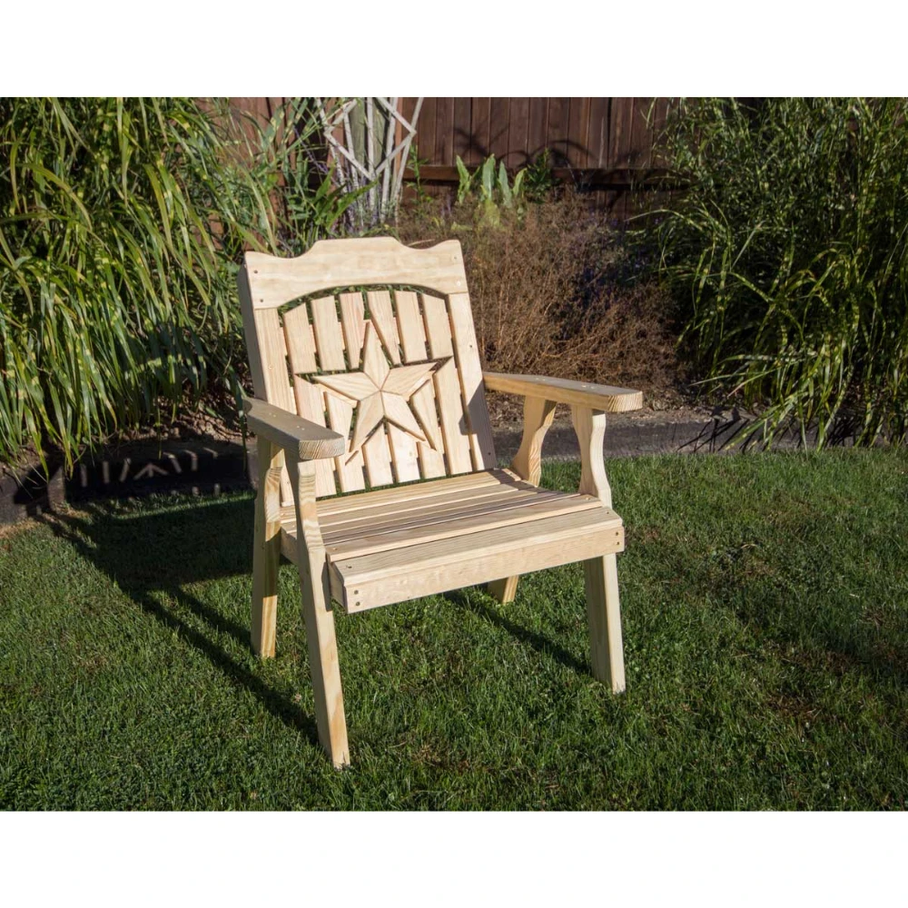 Creekvine Designs Treated Pine Starback Chair 4 Creekvine Designs Treated Pine Starback Chair - Image 2