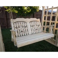 Creekvine Designs Treated Pine Starback Porch Swing