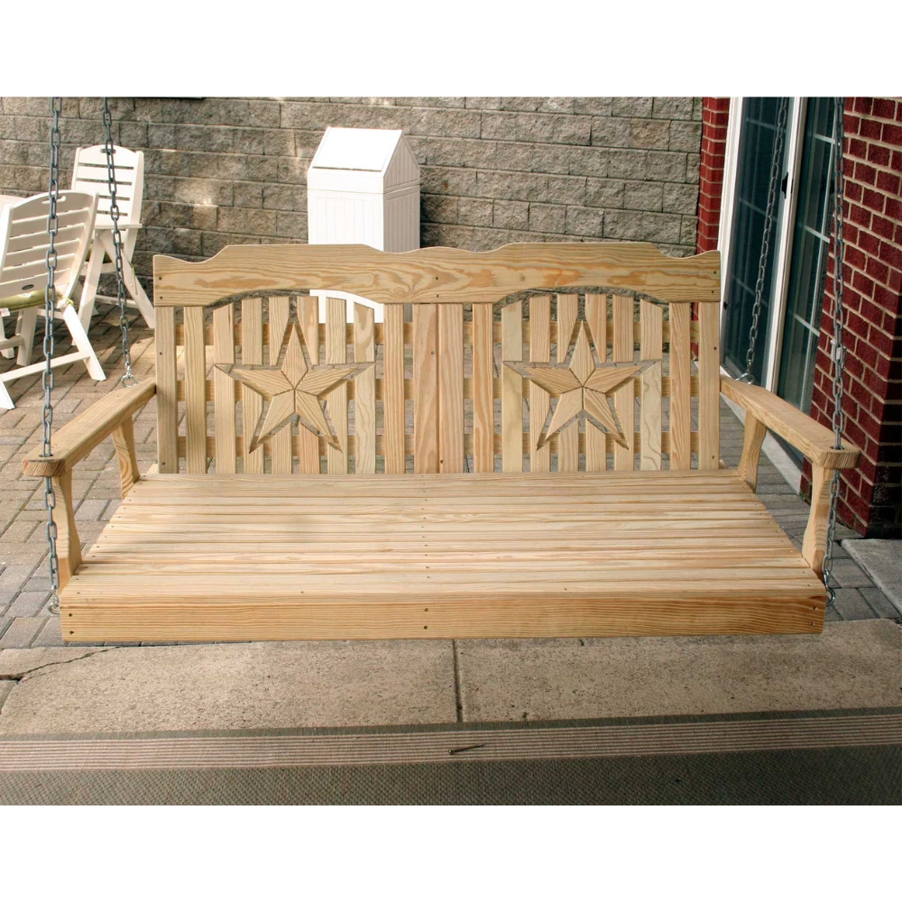 Creekvine Designs Treated Pine Starback Swingbed 4 Creekvine Designs Treated Pine Starback Swingbed - Image 2