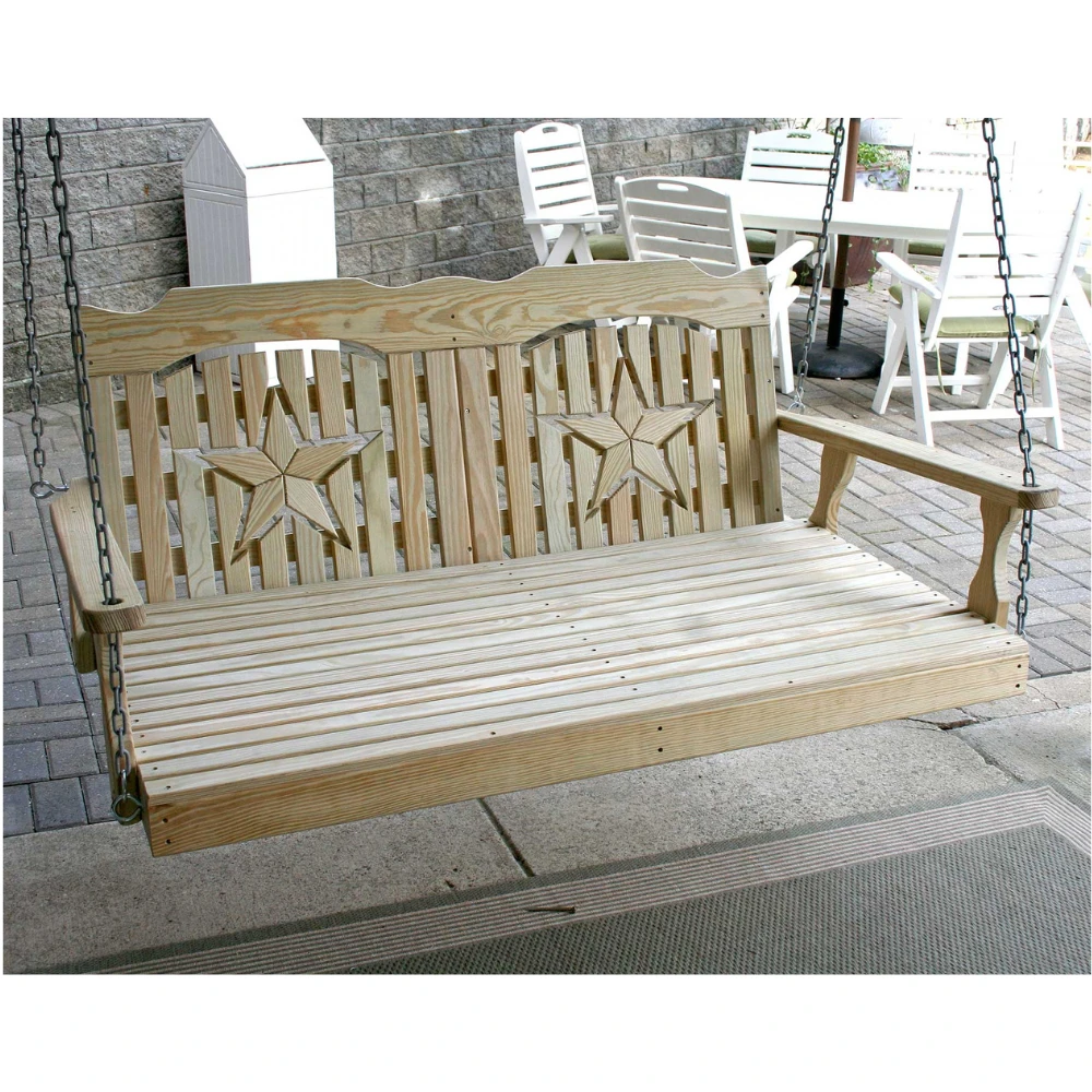 Creekvine Designs Treated Pine Starback Swingbed 3 Creekvine Designs Treated Pine Starback Swingbed