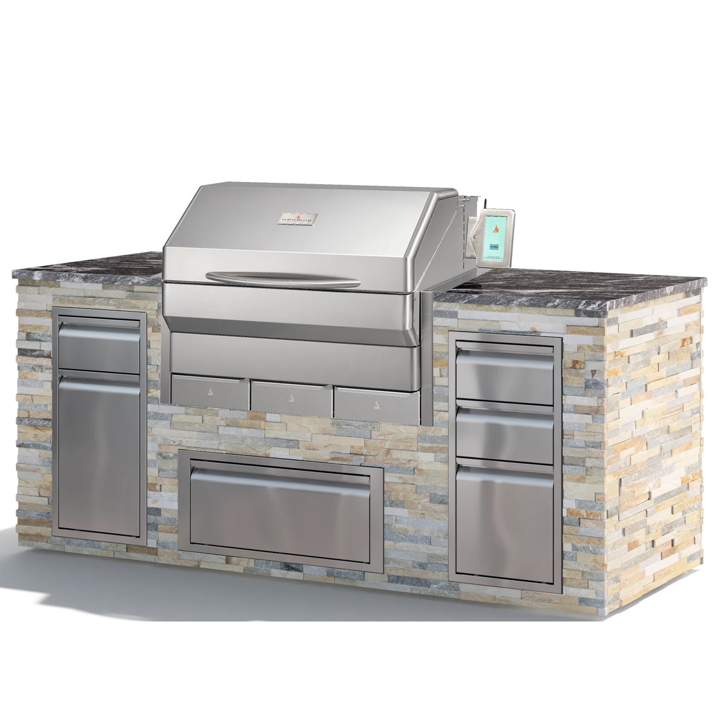 Memphis Grills Elite Built-In ITC 3 Pellet Grill - VGB0002S 7 Memphis Grills Elite Built-In ITC 3 Pellet Grill - VGB0002S - Image 5