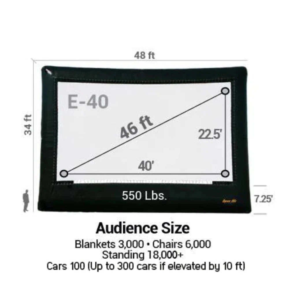 Open Air Cinema Elite Outdoor Movie Screen Kit 8 Open Air Cinema Elite Outdoor Movie Screen Kit - Image 6