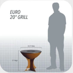 Arteflame Classic 20" Grill - Tall Euro Base 9 Arteflame Classic 20" Grill - Tall Euro Base -Outdoor Kitchen Shop Euro 20InchGrill Size Scale 1200x1138 3387499d f988 40aa 85fe e821ababe37a