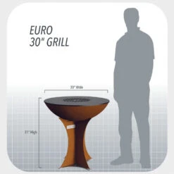 Arteflame Classic 30" Grill - Tall Euro Base 15 Arteflame Classic 30" Grill - Tall Euro Base -Outdoor Kitchen Shop Euro 30InchGrill Size Scale 1200x1138 4582a37f a300 4930 a1d9 dd2cdb1187f3