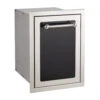 Fire Magic Black Diamond Trash Cabinet 1 Fire Magic Black Diamond Trash Cabinet -Outdoor Kitchen Shop FM 53820HTSC Black Diamond Trash Cabinet Closed BB scaled 1
