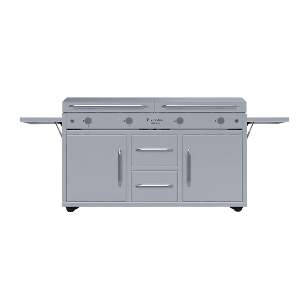 Le Griddle Grand Texan 4-Burner Freestanding Gas Griddle - GFE160CK 6 Le Griddle Grand Texan 4-Burner Freestanding Gas Griddle - GFE160CK - Image 4