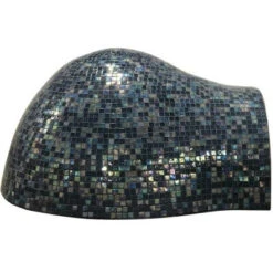 HPC Villa Built-In Hybrid Gas/Wood Fueled Mosaic Tile Pizza Oven 24 HPC Villa Built-In Hybrid Gas/Wood Fueled Mosaic Tile Pizza Oven -Outdoor Kitchen Shop HPCVillapizzaovenpoolblue