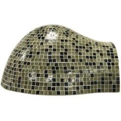 HPC Villa Built-In Hybrid Gas/Wood Fueled Mosaic Tile Pizza Oven 27 HPC Villa Built-In Hybrid Gas/Wood Fueled Mosaic Tile Pizza Oven -Outdoor Kitchen Shop HPCVillapizzaovenretro