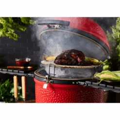 Kamado Joe Classic Joe Red III 18-Inch Grill W/ Cart - KJ15040921 13 Kamado Joe Classic Joe Red III 18-Inch Grill W/ Cart - KJ15040921 -Outdoor Kitchen Shop Kamado joe classic joe red iii with cart 6