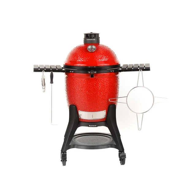 Kamado Joe Classic Joe Red III 18-Inch Grill W/ Cart - KJ15040921 3 Kamado Joe Classic Joe Red III 18-Inch Grill W/ Cart - KJ15040921