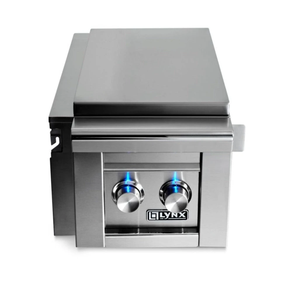 Lynx Professional Cart Mounted Double Side Burner - LCB2-3-LP/NG 4 Lynx Professional Cart Mounted Double Side Burner - LCB2-3-LP/NG - Image 2