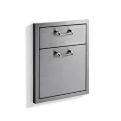 Lynx Professional Classic Extra Large Double Drawers - LDW19 7 Lynx Professional Classic Extra Large Double Drawers - LDW19 -Outdoor Kitchen Shop LDW19 threequarter