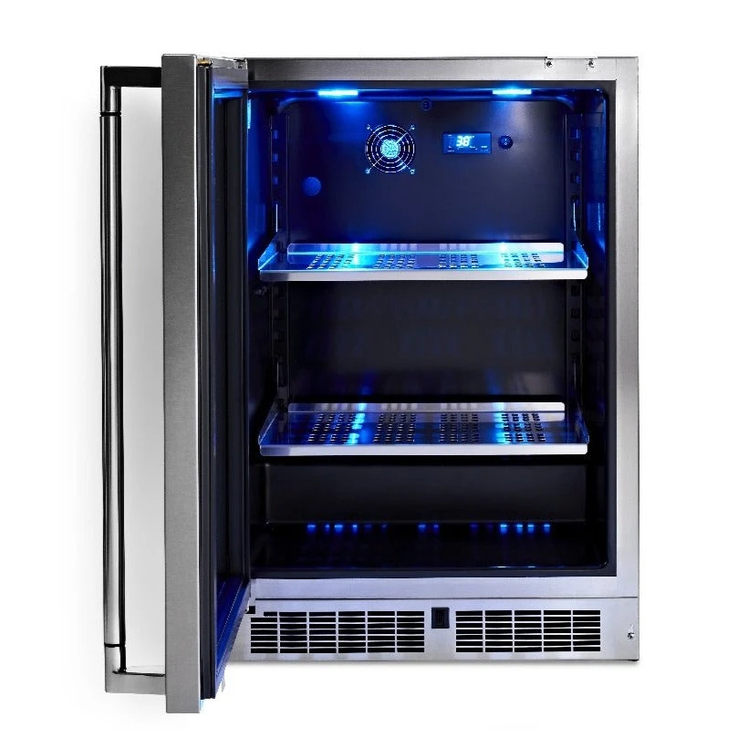 Lynx 24-Inch Outdoor Glass Door Refrigerator - LN24REFGL/R 4 Lynx 24-Inch Outdoor Glass Door Refrigerator - LN24REFGL/R - Image 2