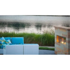 RCS Cedar Creek Outdoor Gas Fireplace (Ready-to-Finish) -Outdoor Kitchen Shop LS14