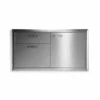 Lynx 42-Inch Ventana Door Drawer Combination - LSA42-4 1 Lynx 42-Inch Ventana Door Drawer Combination - LSA42-4 -Outdoor Kitchen Shop Lynx42 InchVentanaDoorDrawerCombination