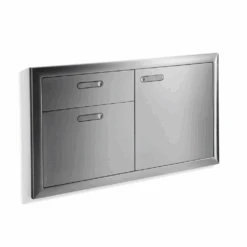 Lynx 42-Inch Ventana Door Drawer Combination - LSA42-4 -Outdoor Kitchen Shop Lynx42 InchVentanaDoorDrawerCombination 3