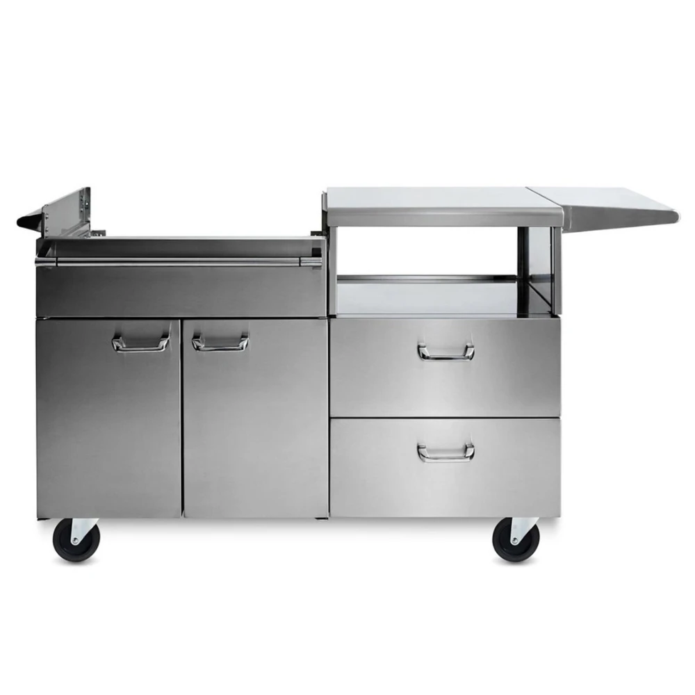 Lynx 54-Inch Mobile Kitchen Cart For 30-Inch Grill, Napoli, Or Asado - LMKC54 3 Lynx 54-Inch Mobile Kitchen Cart For 30-Inch Grill, Napoli, Or Asado - LMKC54