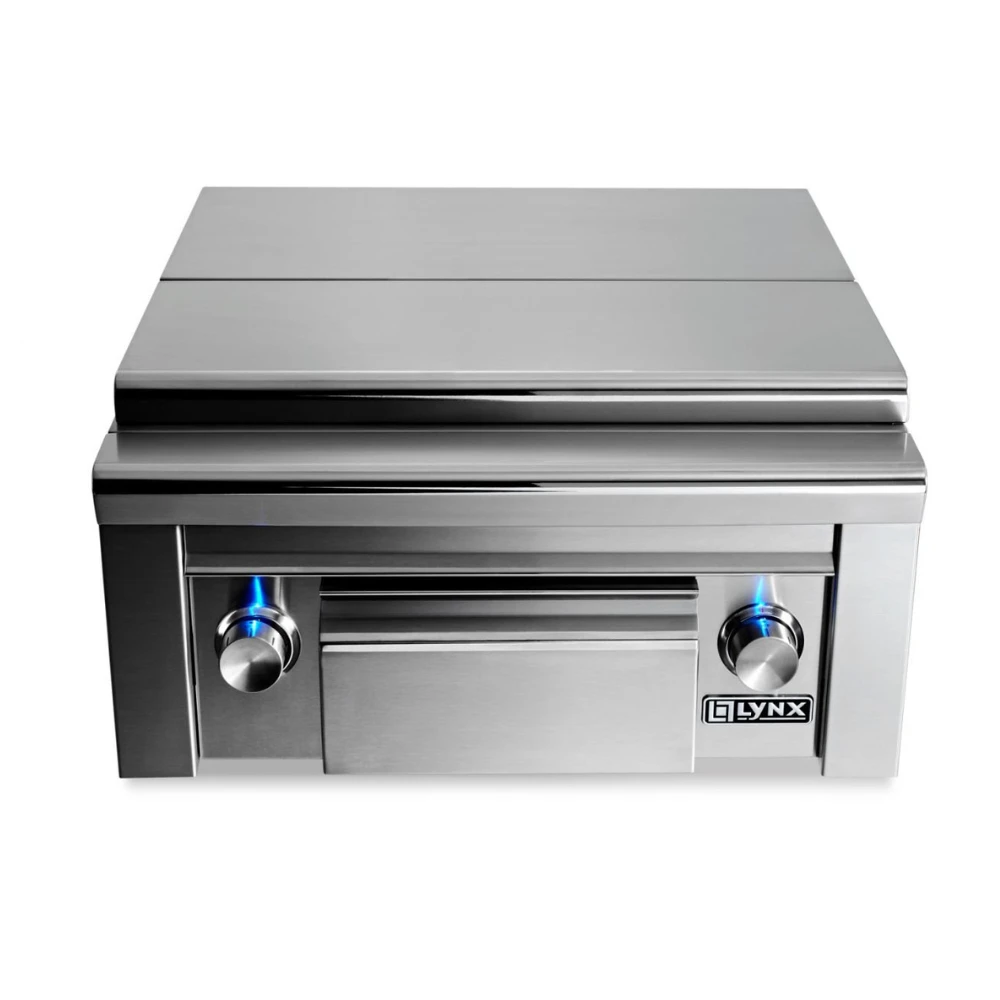 Lynx Double Side Burners With Maple Cutting Board & Drawer - LSB2PC-1-LP/NG 4 Lynx Double Side Burners With Maple Cutting Board & Drawer - LSB2PC-1-LP/NG - Image 2