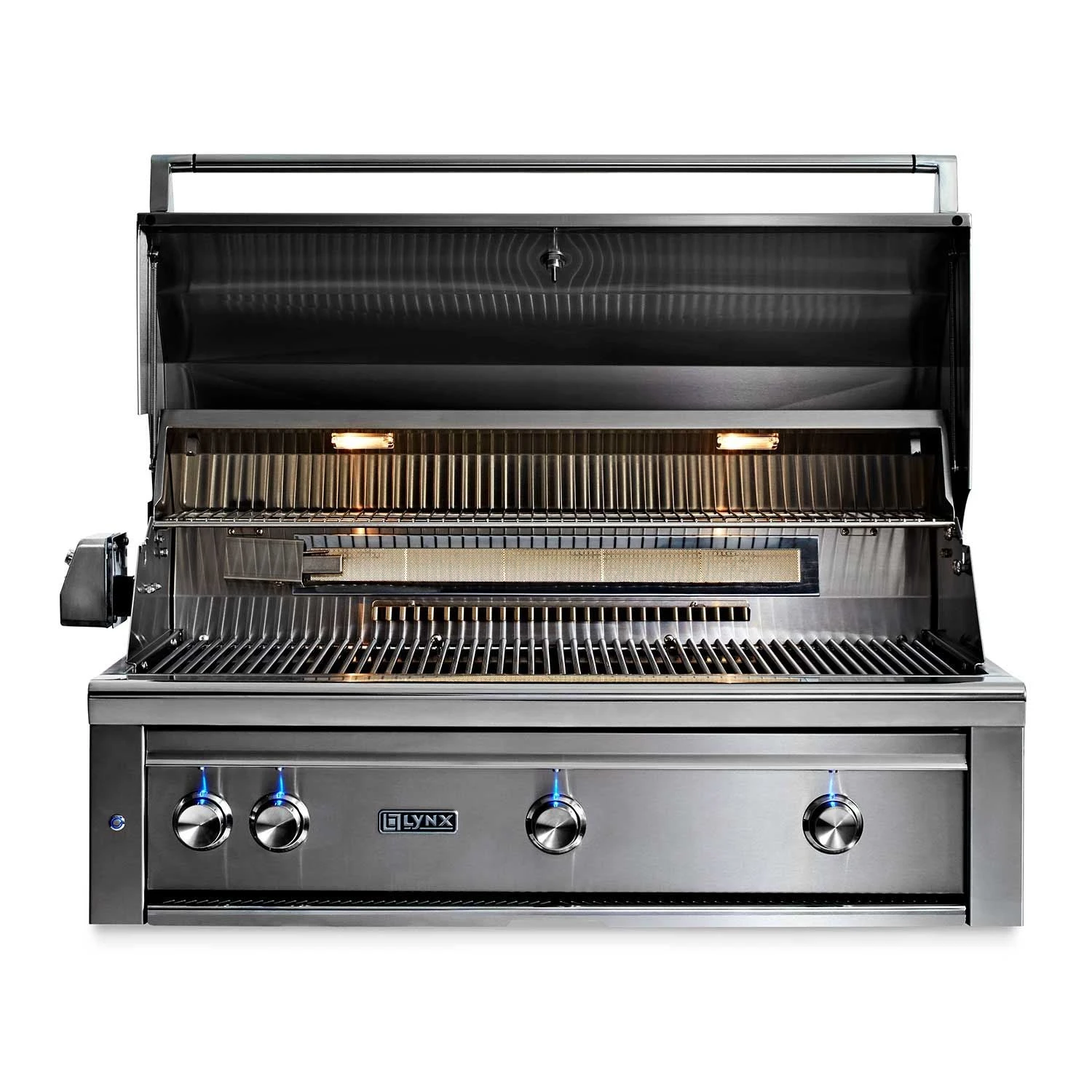 Lynx 42-Inch Built-In Professional Gas Grill With 2 Ceramic & 1 Trident Infrared Burners - L42TR-LP/NG 4 Lynx 42-Inch Built-In Professional Gas Grill With 2 Ceramic & 1 Trident Infrared Burners - L42TR-LP/NG - Image 2