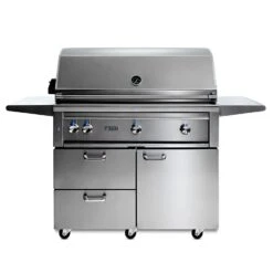Lynx 42-Inch Professional Gas Grill On Cart With All Trident Infrared Burners - L42ATRF-LP/NG