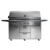 Lynx 54-Inch Professional Gas Grill On Cart With 3 Ceramic & 1 Trident Infrared Burners - L54TRF-LP/NG 2 Lynx 54-Inch Professional Gas Grill On Cart With 3 Ceramic & 1 Trident Infrared Burners - L54TRF-LP/NG -Outdoor Kitchen Shop LynxProfessional54 Inchoncartopen