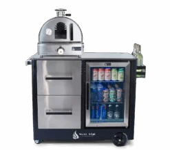 Mont Alpi Mobile Outdoor Prep Center & Pizza Oven Combo - MAPCL + MAPZ-SS